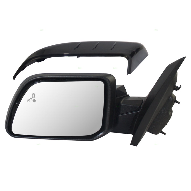 Power Mirror fits 11-14 Ford Edge Driver Heated Puddle Lamp Blind Spot Detection