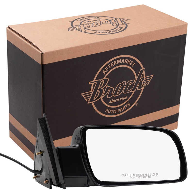 Power Standard Mirror Plastic Base fits Chevrolet GMC SUV Pickup Passenger Side