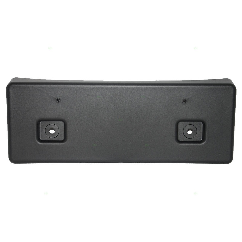 Brock Replacement Front License Plate Holder Bracket Assembly Compatible with 2000-2001 Altima 96210-0Z800