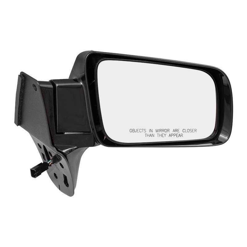 Brock Replacement Passenger Power Side Door Low Mount Mirror Compatible with 1990 1991 Suburban Blazer Jimmy 15565454