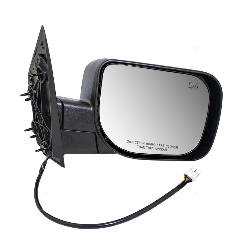 Passenger Side Power Single Arm Mirror Heated for QX56 Armada Titan Pickup Truck