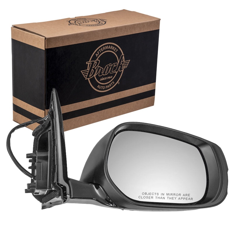 Passengers Side View Power Mirror Heated Ready-to-Paint for 14 15 Q50 & Hybrid