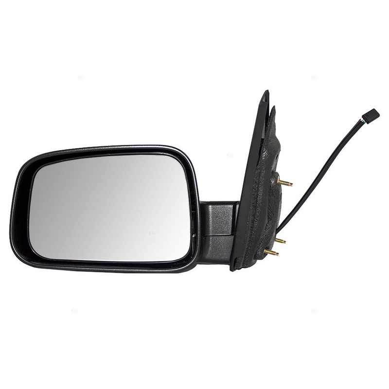 Power Door Mirror fits 06-11 Chevrolet HHR Driver Side w/ Textured Black Cover