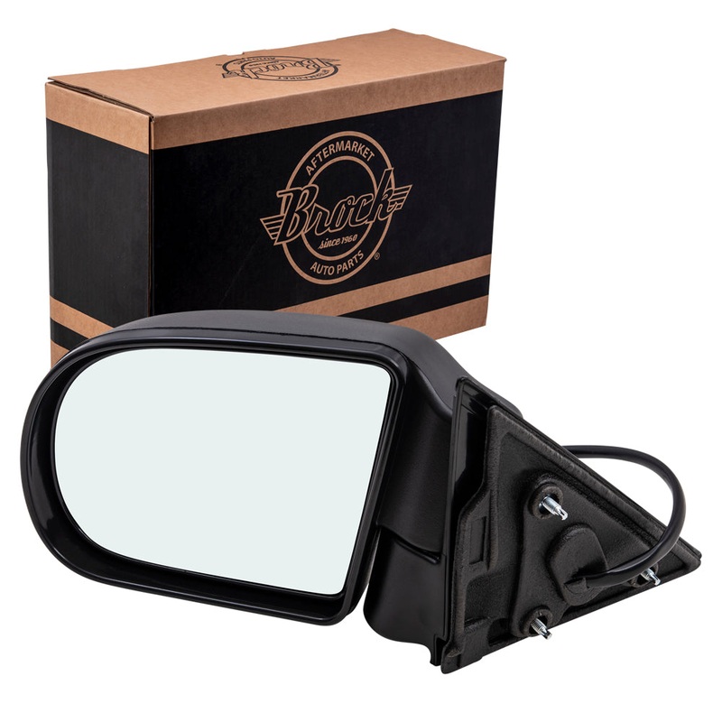 Power Mirror fits Chevy GMC Oldsmobile Pickup SUV Driver Heated Plastic Base