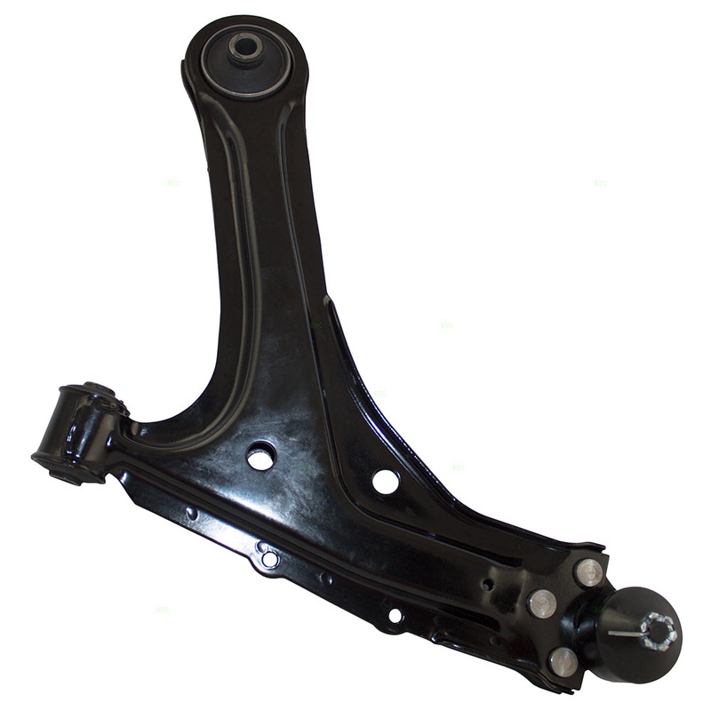 Brock Replacement Driver Lower Front Control Arm w/Ball Joint & Bushings Kit Compatible with 1995-2005 Cavalier Sunfire 15217436