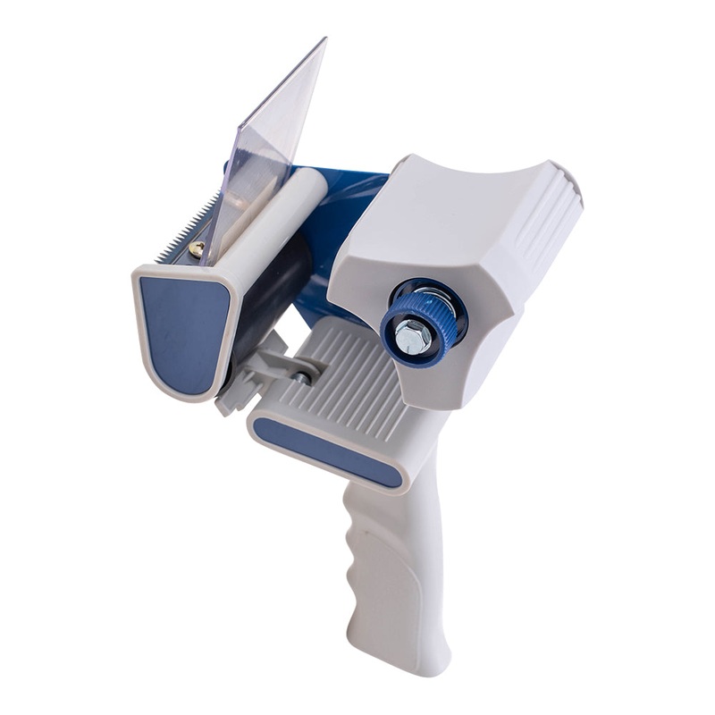 3″ Tape Adjustable Holder Dispenser Gun Metal Cutter Plastic Anti Reverse Plate