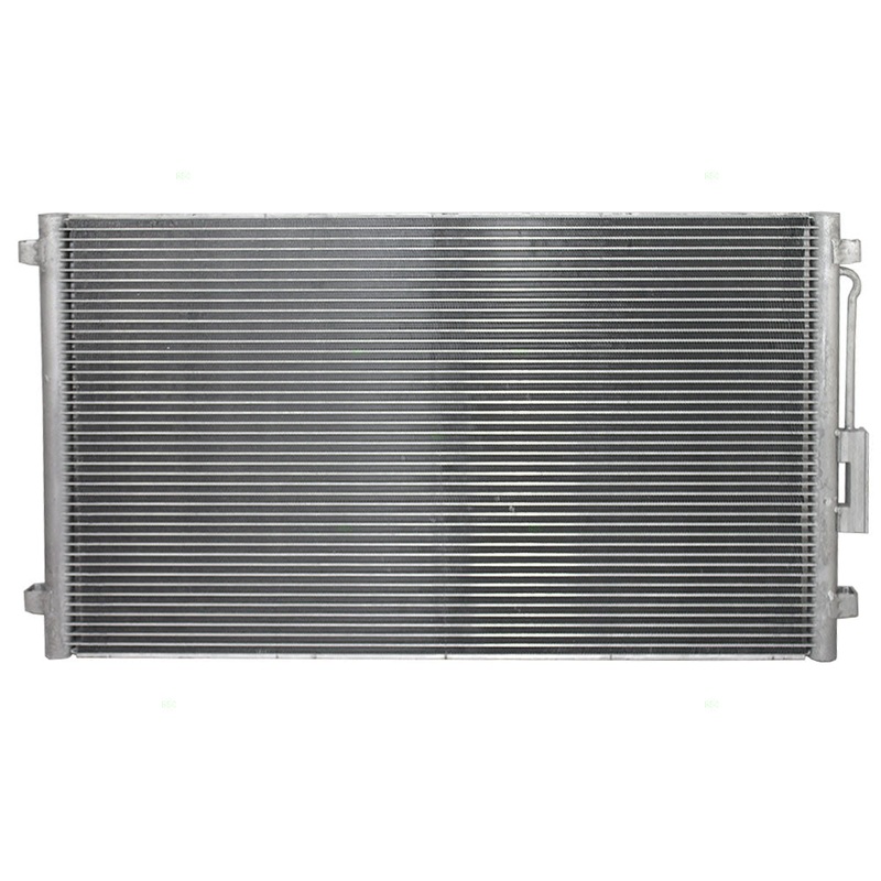 Brock Replacement A/C Condenser Cooling Assembly Compatible with 2001-2004 Grand Caravan Town & Country Van 4809227AG