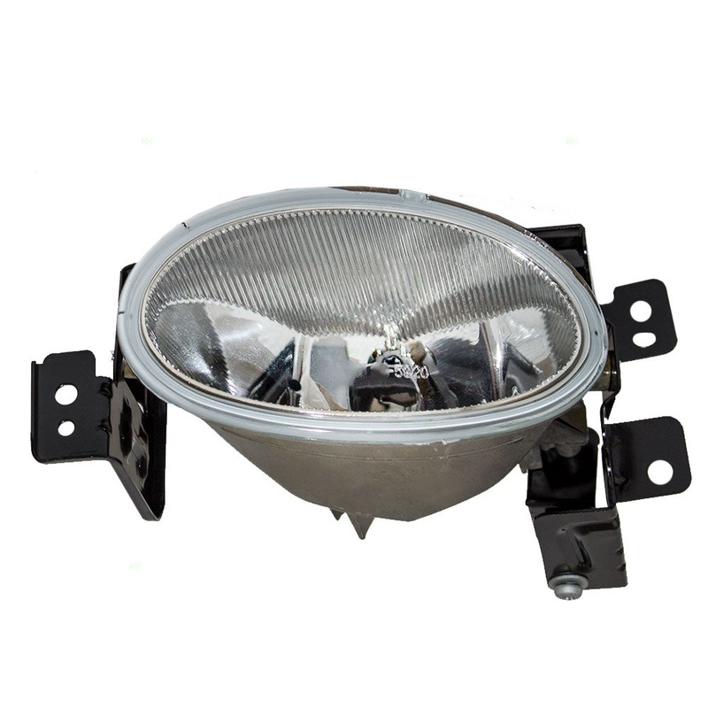 Brock Replacement Drivers Fog Light Lamp with Bracket Compatible with 2004-2008 TSX 33951-SEC-A01