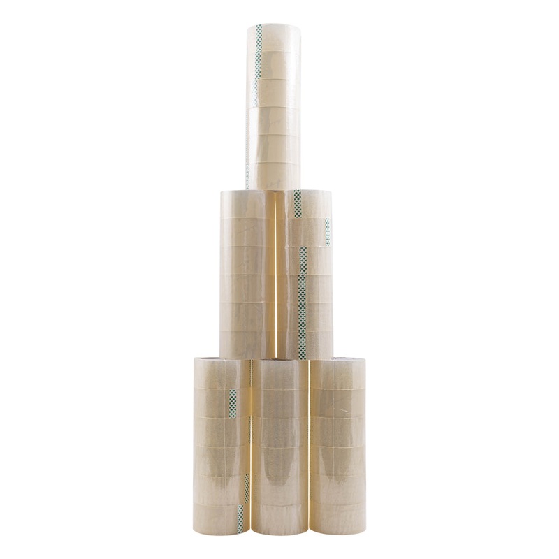 Case 36 Rolls Clear Sealing Tape 48mm x 50M Carton Box Storage Shipping Moving