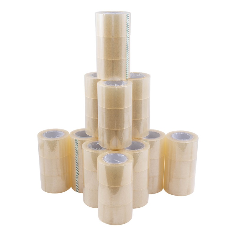 Case 36 Rolls Clear Shipping Tape 3″ x 110 Yards 2.4 Mil Warehouse Retail Home