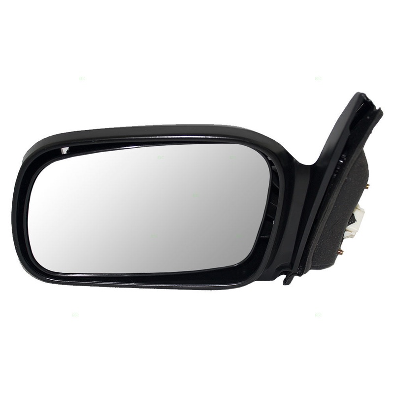 Brock Replacement Drivers Power Side View Mirror Heated Compatible with Civic Coupe 76250-SVA-C21ZD
