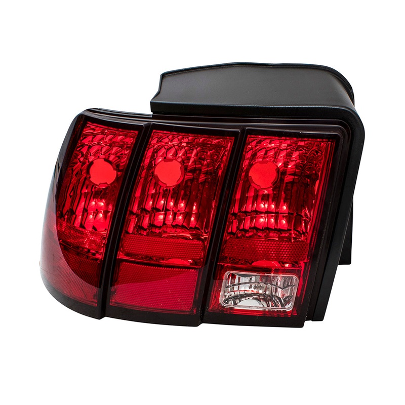 Brock Replacement Drivers Taillight Tail Lamp Unit Compatible with 1999-2004 Mustang GT Bullitt Mach I Base 3R3Z 13405 AA