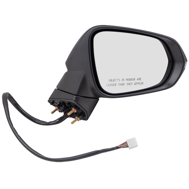 Brock Replacement Passenger Heated Signal Memory Dimming Connector Power Folding Side View Mirror Compatible with RX350 RX350L RX450h 87910-0E240-C0 879100E240C0