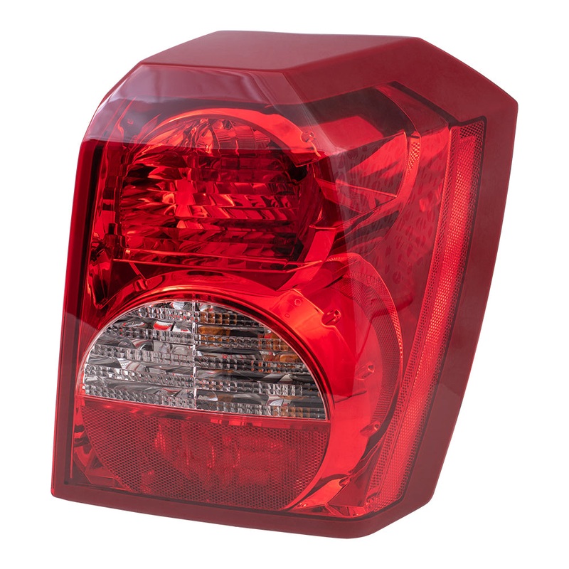 Brock Replacement Passenger Tail Light Quarter Panel Mounted Lens Compatible with 2007 Caliber 5303752AD