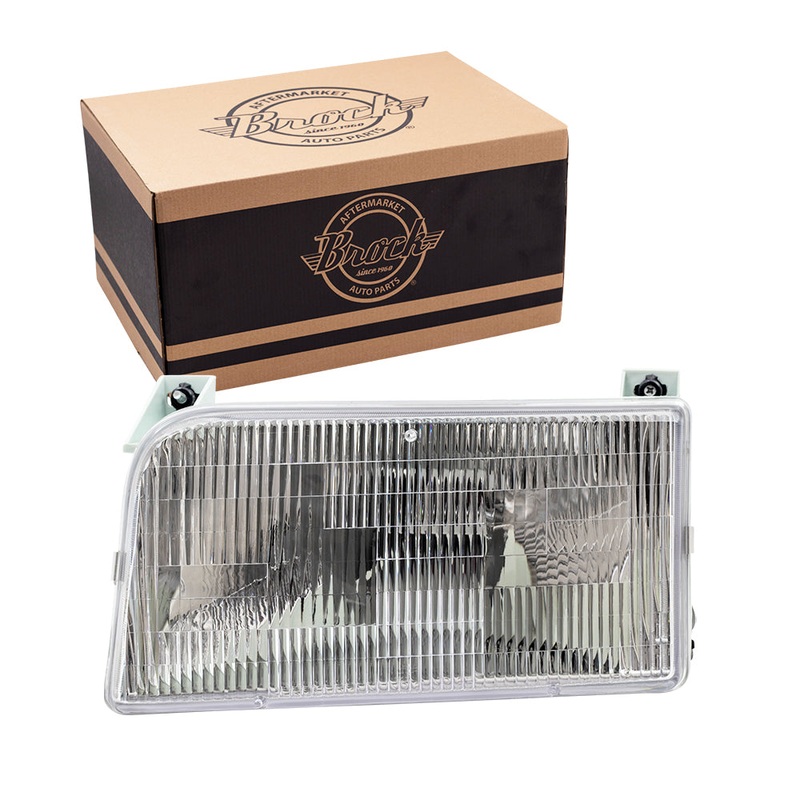 Headlight Assembly fits Ford F150 F250 F350 Pickup Bronco Driver Side Headlamp