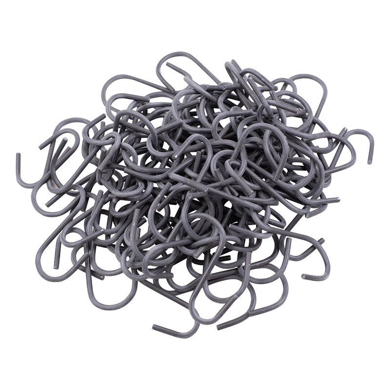100 Pc Box 3 1/2″ Metal Storage Organization Wall Display Hooks for Warehouse Retail Garage Industrial