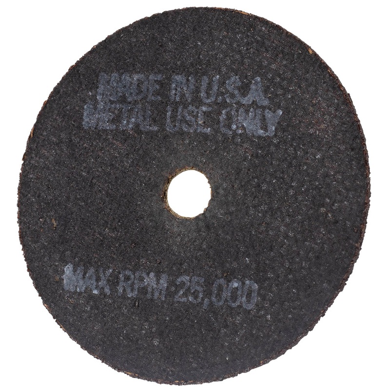 Brock Set 25 Pack 3″ Cutting Hard Metal Grit Cut Off Wheel Circular Air Saw Blade Disc for Industrial Shop Hobby DIY Rotary Tool
