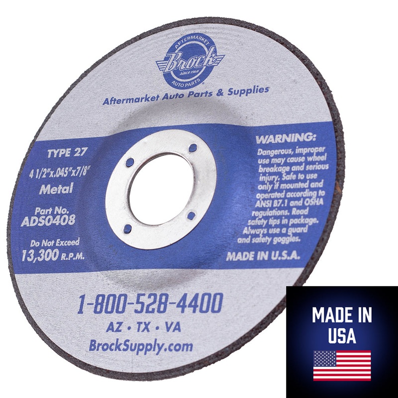 Brock Set 25 Pack 4 1/2″ Cutting Hard Iron Metal Grit Cut Off Wheel Circular Air Saw Blade Disc for Industrial Shop Hobby DIY Dremel Rotary Tool