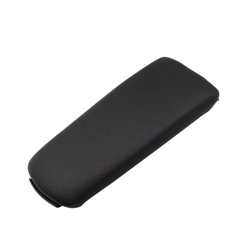 Brock Replacement Black Leatherette Center Console Lid Armrest Cover Compatible with A4 RS4 S4 Sedan & Wagon 8E0864245T1MX