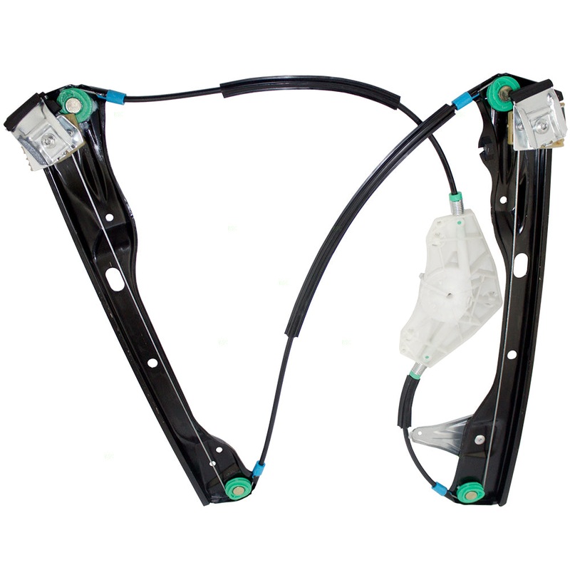 Brock Replacement Passengers Front Power Window Lift Regulator Compatible with 2006-2010 Passat 3C8 837 756 D