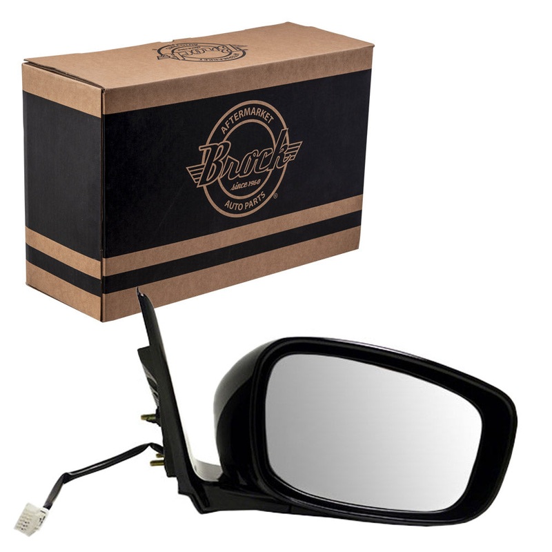 Brock Replacement Passengers Power Side View Mirror Smooth Compatible with 09-13 G37 Sedan 96301-1NC2A