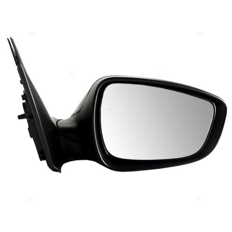 Brock Replacement Passengers Power Side View Mirror Textured Compatible with Accent 87620-1R250