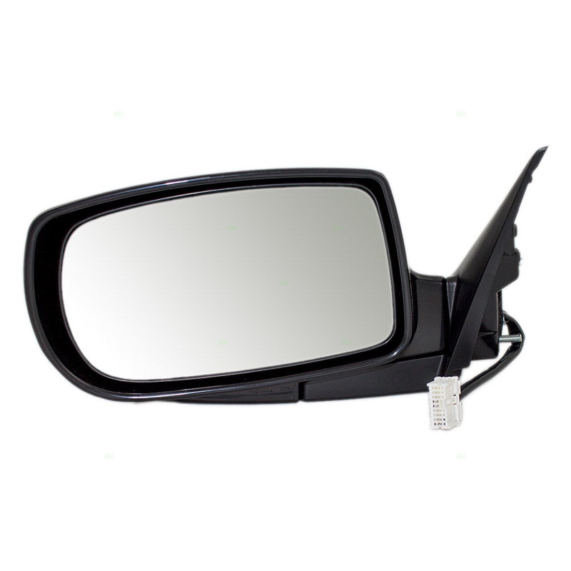 Driver Side Power Mirror Paint to Match Black for 2010-2016 Genesis Coupe