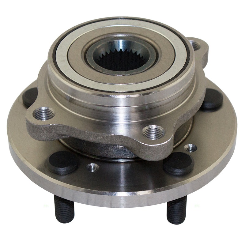 Brock Replacement for Front Wheel Hub Bearing Assembly Compatible with 06-12 Eclipse 3885A016 HA590108