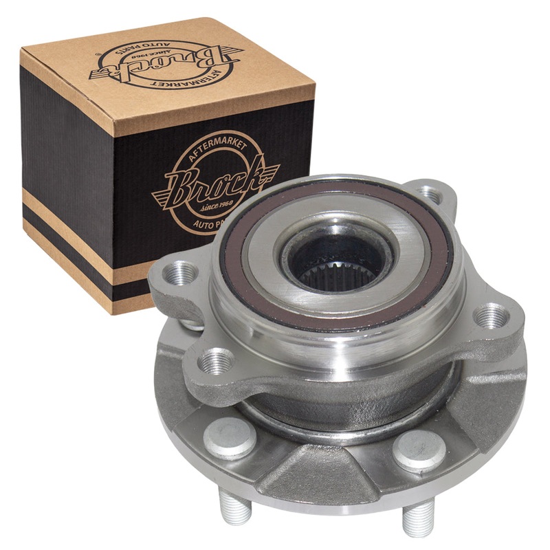 Brock Replacement Front Wheel Hub Bearing Assembly Compatible with 06-18 RAV4 & 16-18 RAV Hybrid SUV 43550-0R020 HA590168 513258