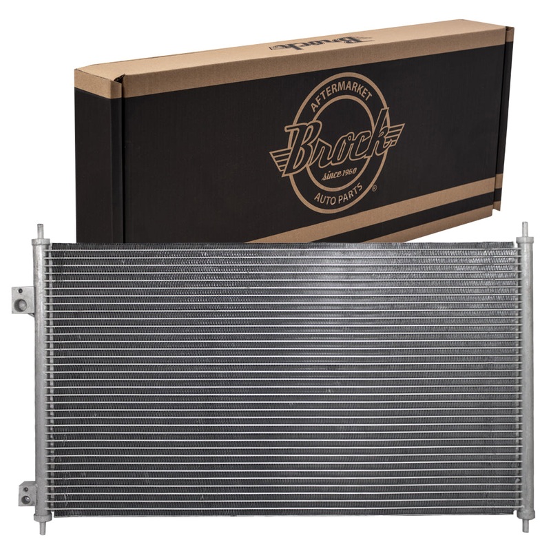 Brock Replacement A/C Condenser Cooling Assembly Compatible with 2001-2005 Civic 80110-S5A-003 80110-S5A-T01