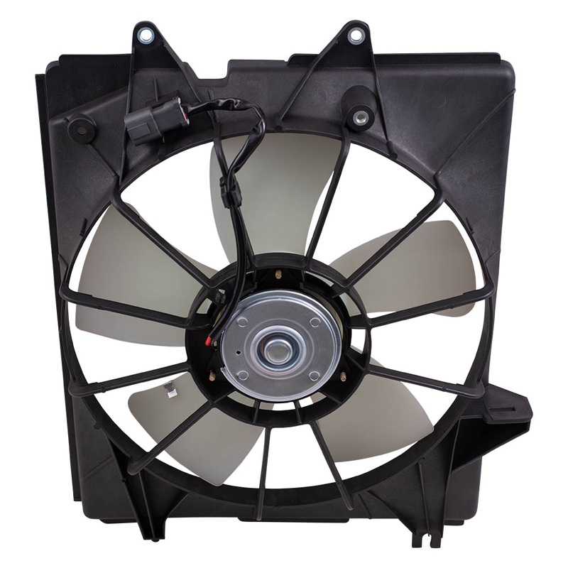 Brock Replacement Driver Radiator Cooling Fan Motor Shroud Assembly Compatible with 05-10 Odyssey 19015-RGL-A01 HO3115128