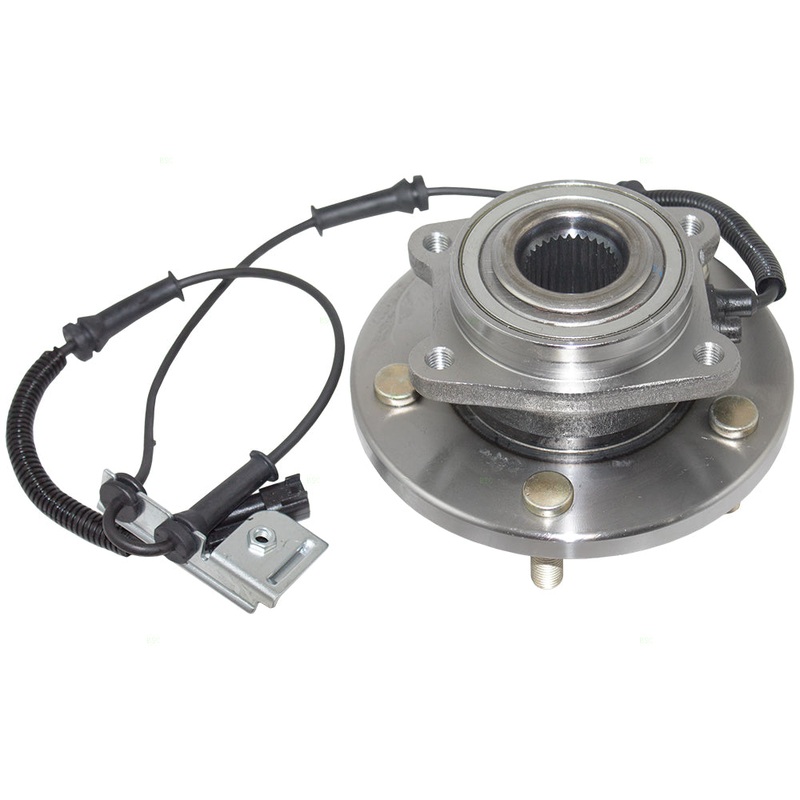 Brock Replacement Front Wheel Hub with Bearing Assembly Compatible with 2008-2011 Town & Country Grand Caravan 2009-2014 Routan 5154214AA HA590243 513273 515136