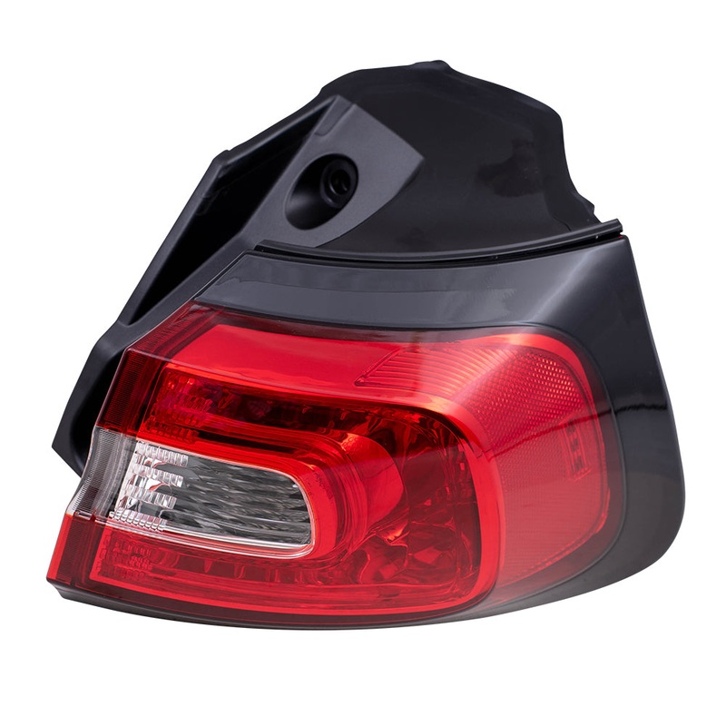 Brock Replacement Passenger Quarter Panel Mounted Tail Light Compatible with 2014-2017 Cherokee 68102906AF