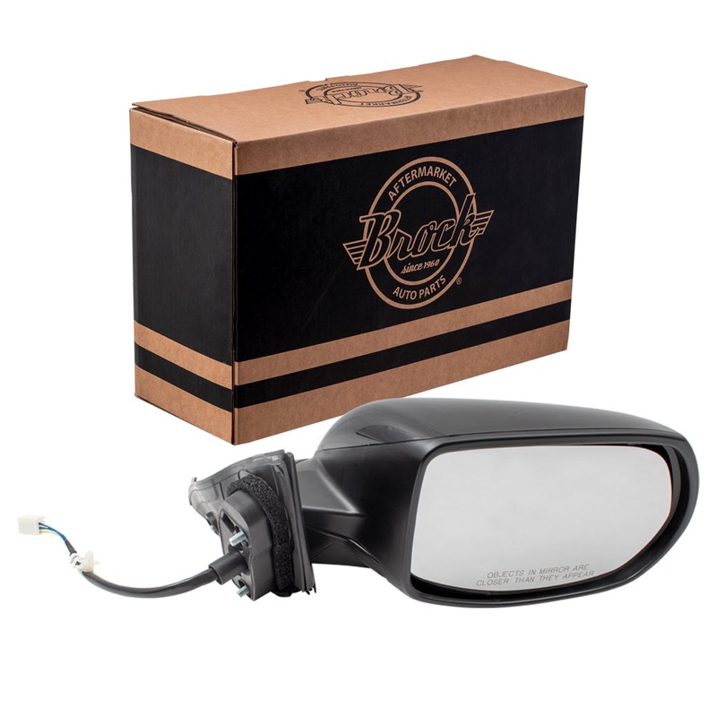 Brock Replacement Passenger Right Power Door Mirror Without Heat-Signal Compatible With Honda 2016-2022 HR-V LX