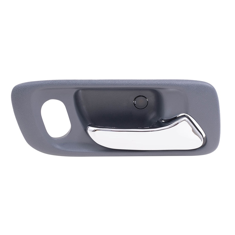 Brock Replacement Passengers Front Inside Interior Gray Door Handle w/ Hole Compatible with Accord Odyssey 72125-S84-A01ZB HO1353124
