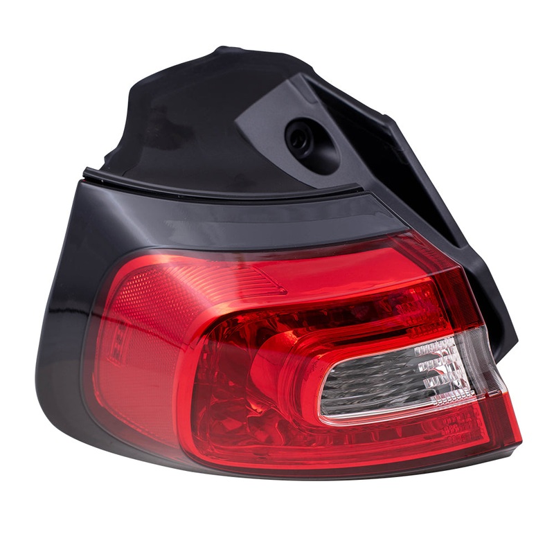 Brock Taillight for 14-17 Jeep Cherokee Drivers Tail Lamp Quarter Panel Mounted Lens