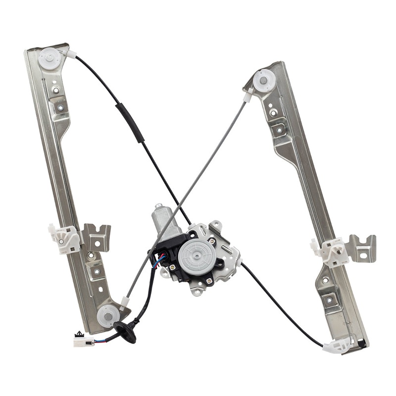 Brock Replacement Passengers Front Power Window Regulator w/2 Pin Motor Assembly Compatible with 02-06 Altima 80730-8J105