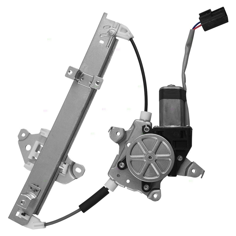 Brock Replacement Drivers Rear Power Window Lift Regulator w/ Motor Assembly Compatible with 07-12 Altima Maxima 82731-JA00A