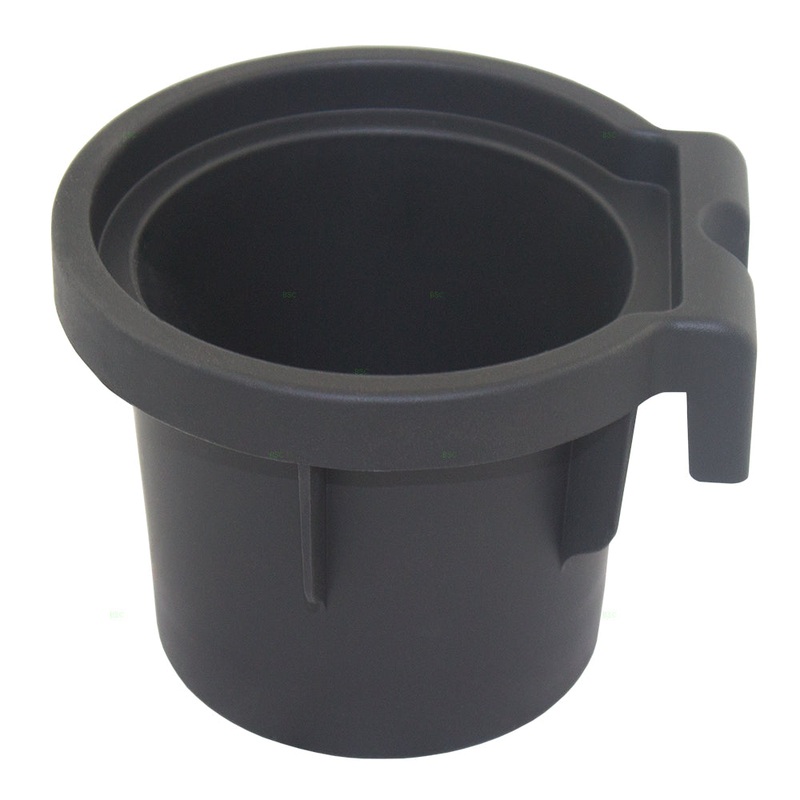 Brock Replacement Front Center Console Cup Holder Drink Insert Compatible with 2005-2016 Frontier Pickup Truck 96975-EA000