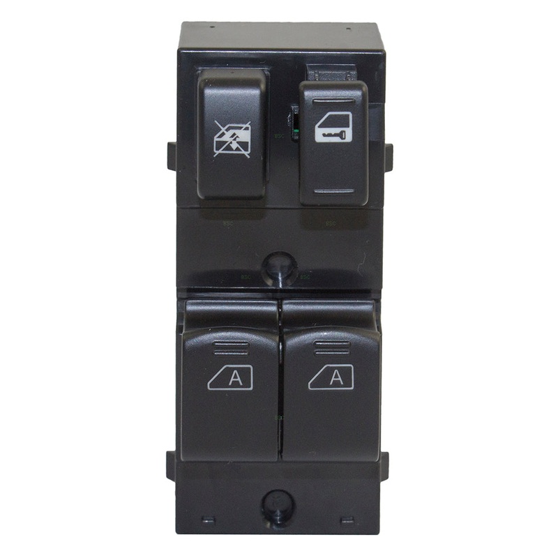 Front Drivers Power Window Master Switch Lock Unit for Nissan 350Z Infiniti G35