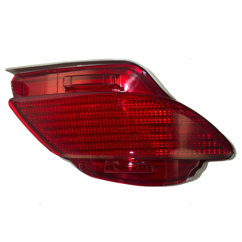 Brock Fits Lexus RX350 RX450h 10-15 Passengers Rear Signal Side Marker Light Assembly