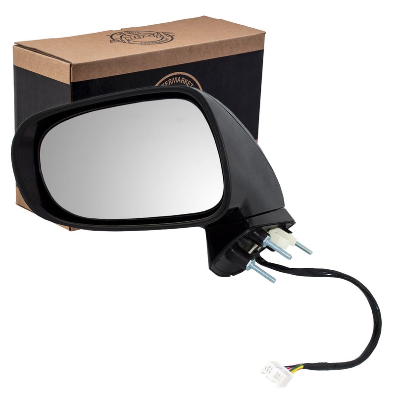 Brock Replacement Drivers Power Side View Mirror Heated Signal Puddle Lamp Compatible with 2009-2013 IS250 IS350 87940-53401-C0