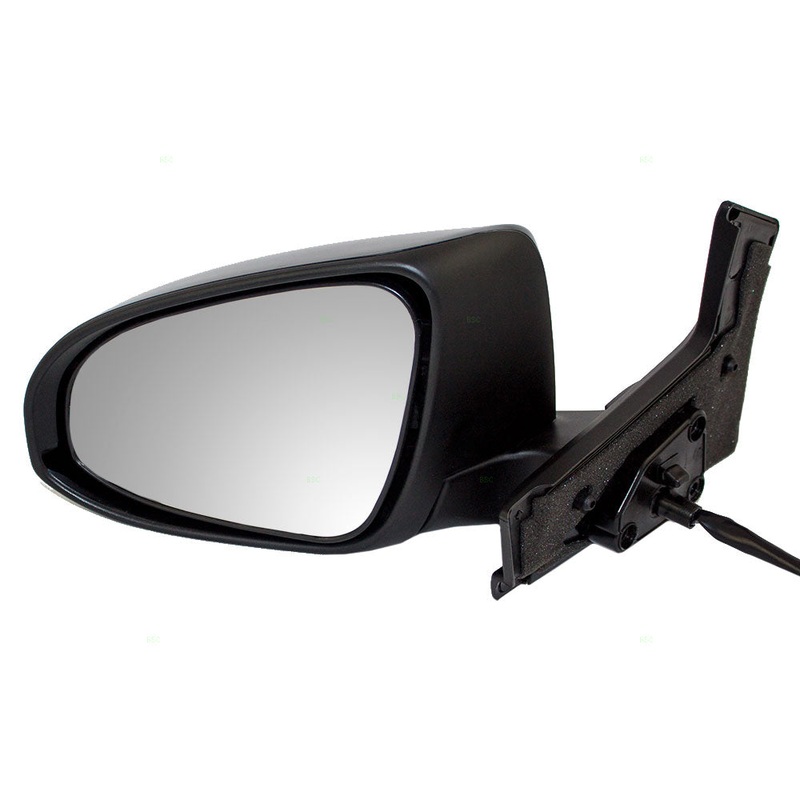 Brock Replacement Drivers Power Side View Mirror w/ Signal Left Compatible with 12-18 Prius C 8794052D90