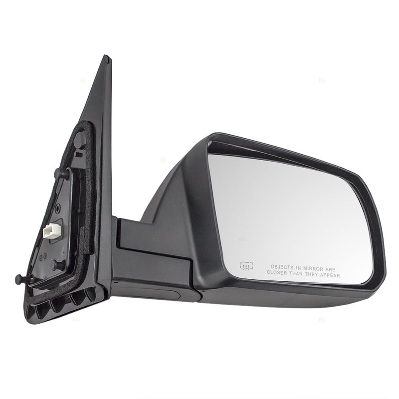 Brock Replacement Passengers Power Side View Mirror Heated Compatible with 14-17 Sequoia 87910-0C500-C0