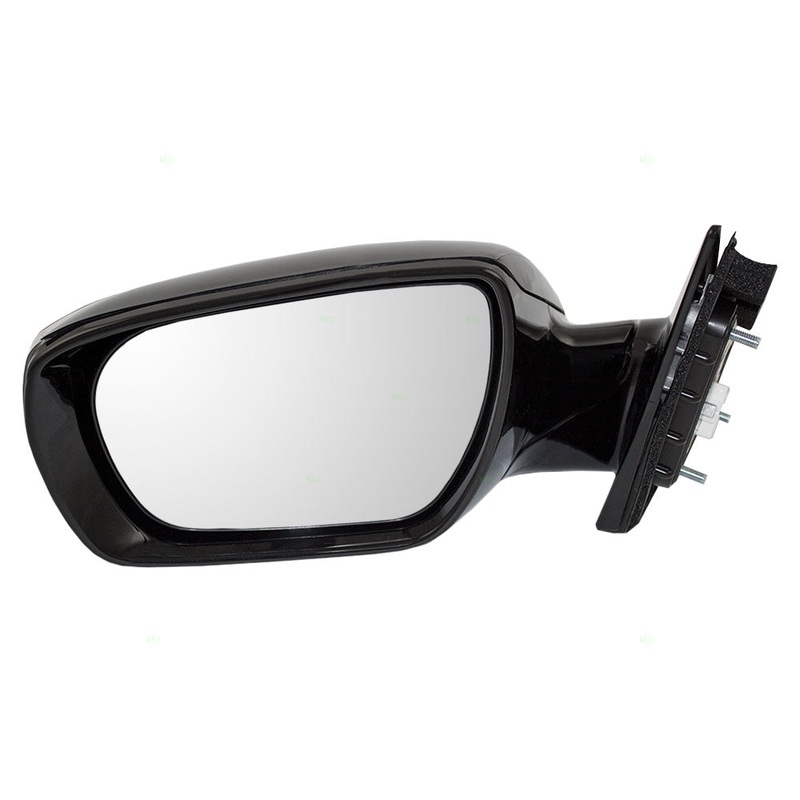 Brock Replacement Driver Power Side View Mirror Heated Signal Ready-to-Paint Compatible with 2013-2016 Santa Fe Sport 87610-4Z005