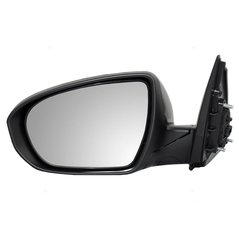 Brock Replacement Drivers Power Side View Mirror Heated Signal Compatible with 2014-2015 Optima 876104C501 876104C510