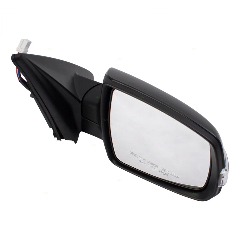 Brock Replacement Passengers Power Folding Side View Mirror Heated w/ Signal & Memory Compatible with 11-13 Sorento 876201U060