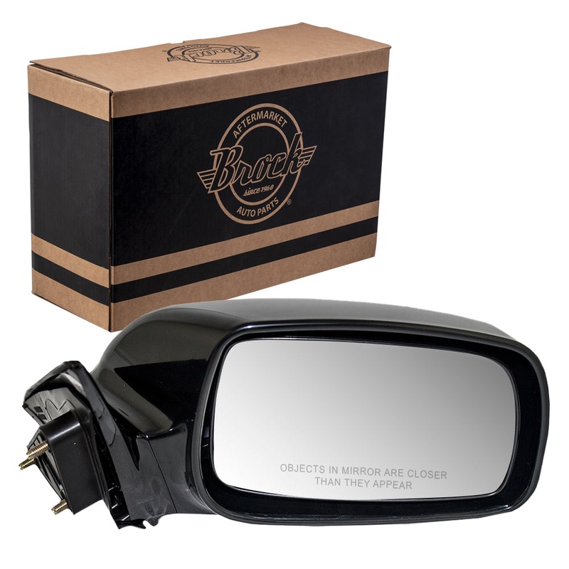 Brock Replacement Passengers Power Side View Mirror Heated Compatible with 2004-2008 Solara 87910-AA120-C0