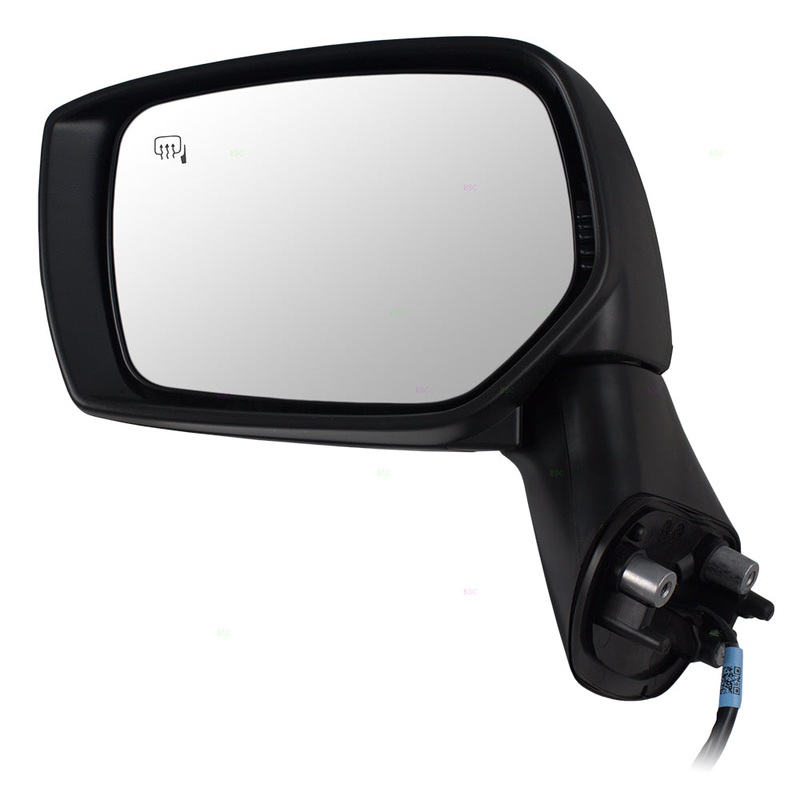 Brock Replacement Drivers Power Side View Mirror Heated Signal Compatible with Impreza XV Crosstrek & Hybrid WRX 91036VA051