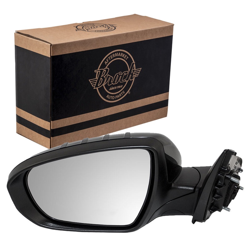 Brock Replacement Drivers Power Side View Mirror Heated Signal Power Folding Compatible with 14-15 Optima (models built in the USA ONLY) 876104C510